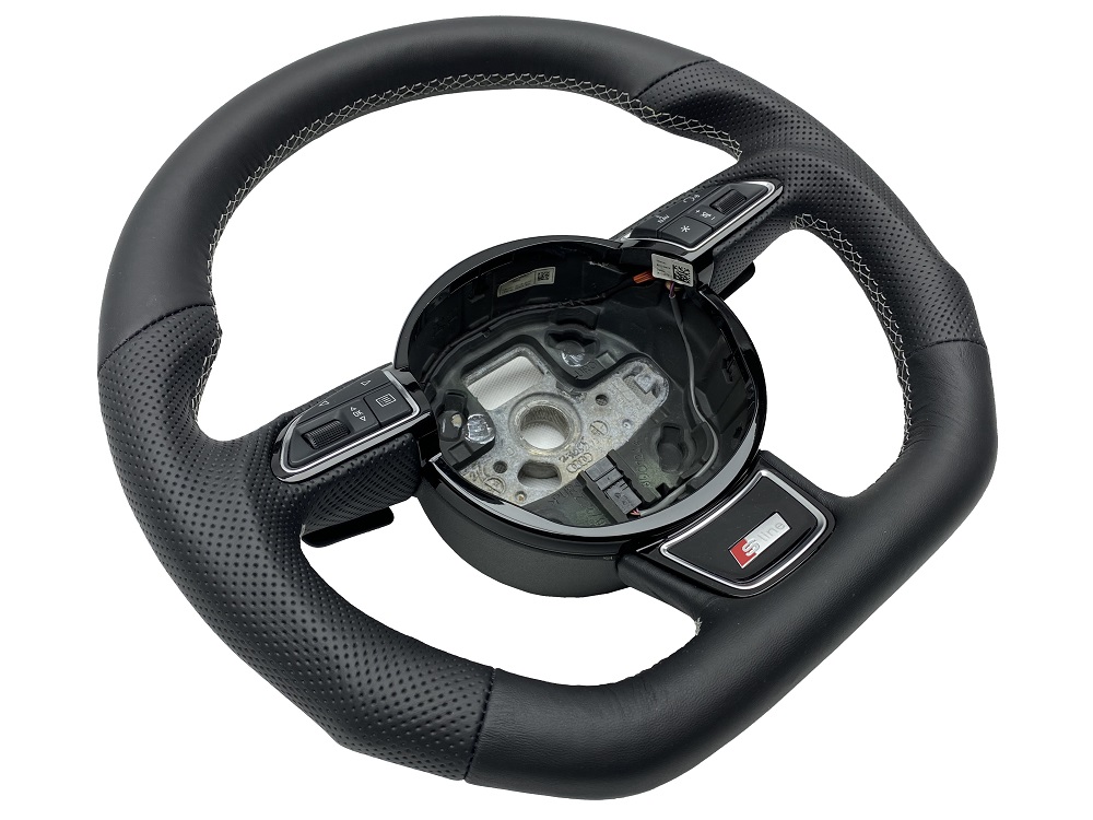 Audi A3 8v S Line Lenkrad Nachrüsten TUNING Lenkrad Leder Lederlenkrad AUDi A3 8V Multifunktion Schaltwippen